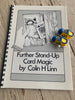The Further Stand Up Card Magic by Colin H. Linn