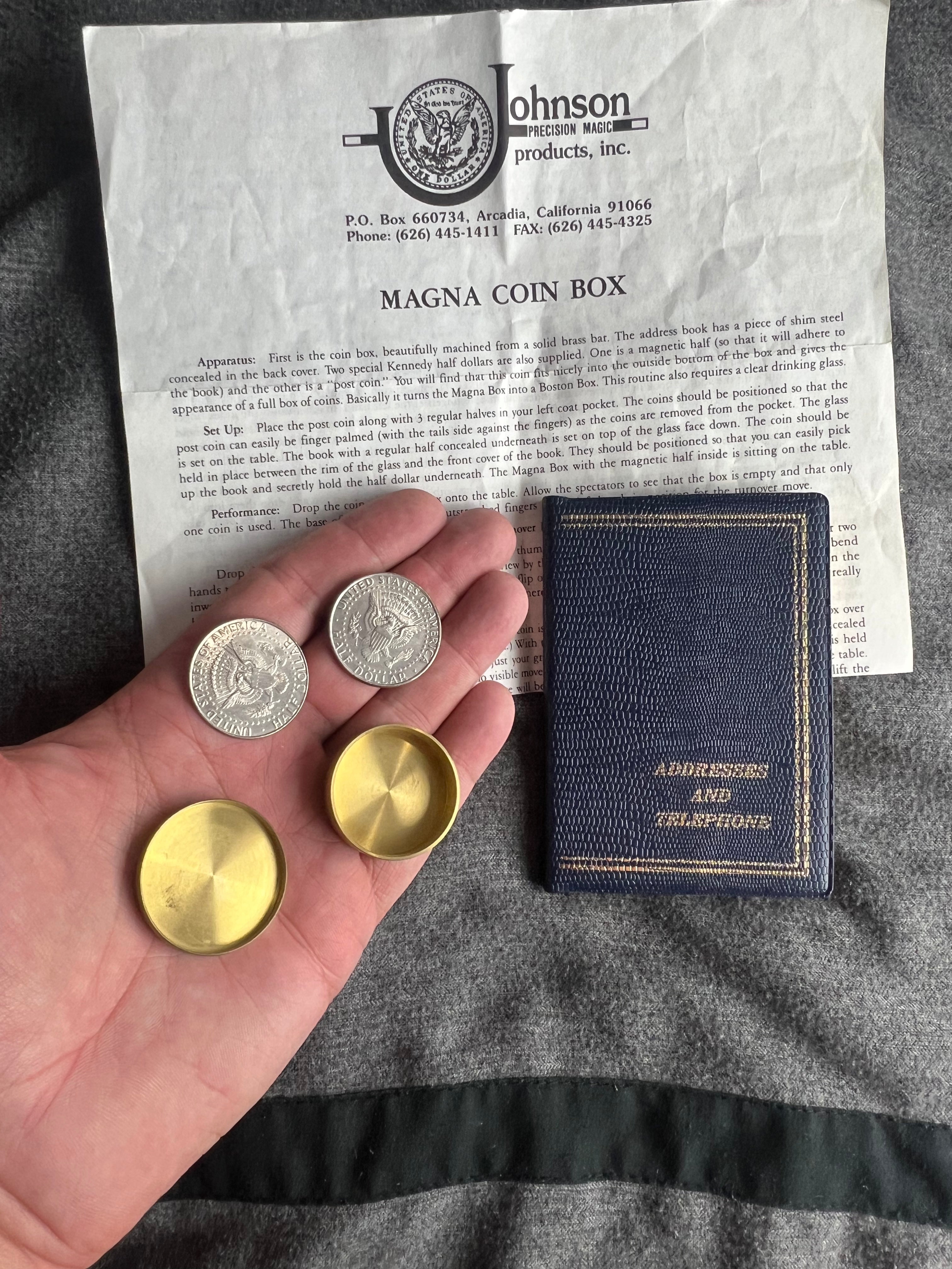 Kranzo Magic — Johnson Products COIN MAGIC