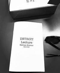 Detroit Lecture Notes